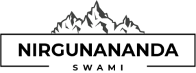 Swami Nirgunananda Logo Black